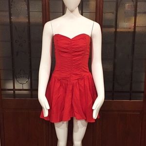 Red Sweetheart Dress